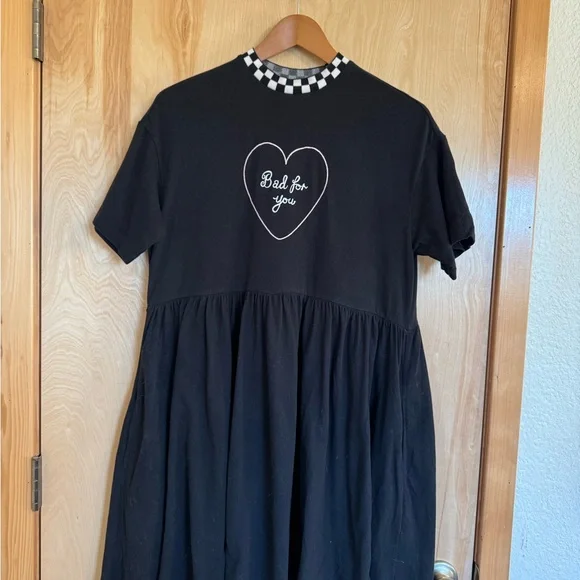 “Bad For You” T-Shirt Dress - Picture 3 of 11